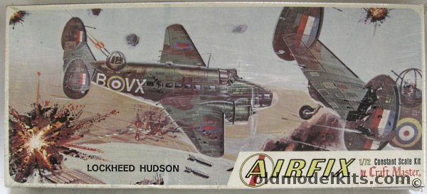 Airfix 1/72 Lockheed Hudson - Craftmaster Issue, 1403-100 plastic model kit